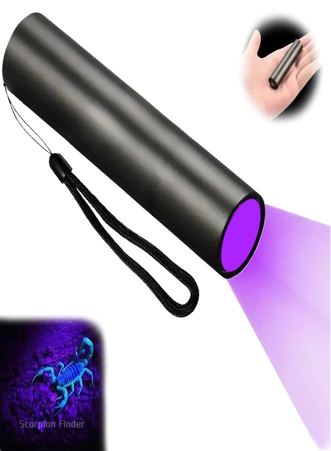 ARKZO UV Torch Light 395 NM LED Rechargeable Ultraviolet Torch, Black Light UV for Fluorescent Detection, Resin Curing and Pet Dog Urine Detection - Woods Lamp Flashlights - Image 1